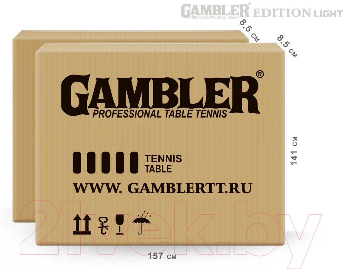 Теннисный стол Gambler Edition light Indoor / GTS-3 7