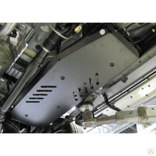 Защита топливного бака Toyota Hilux 2015+ сталь 2,5 мм 