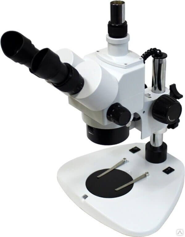Микроскоп МБС-100Т Биолаб (стереоскопический, тринокулярный) СТК
