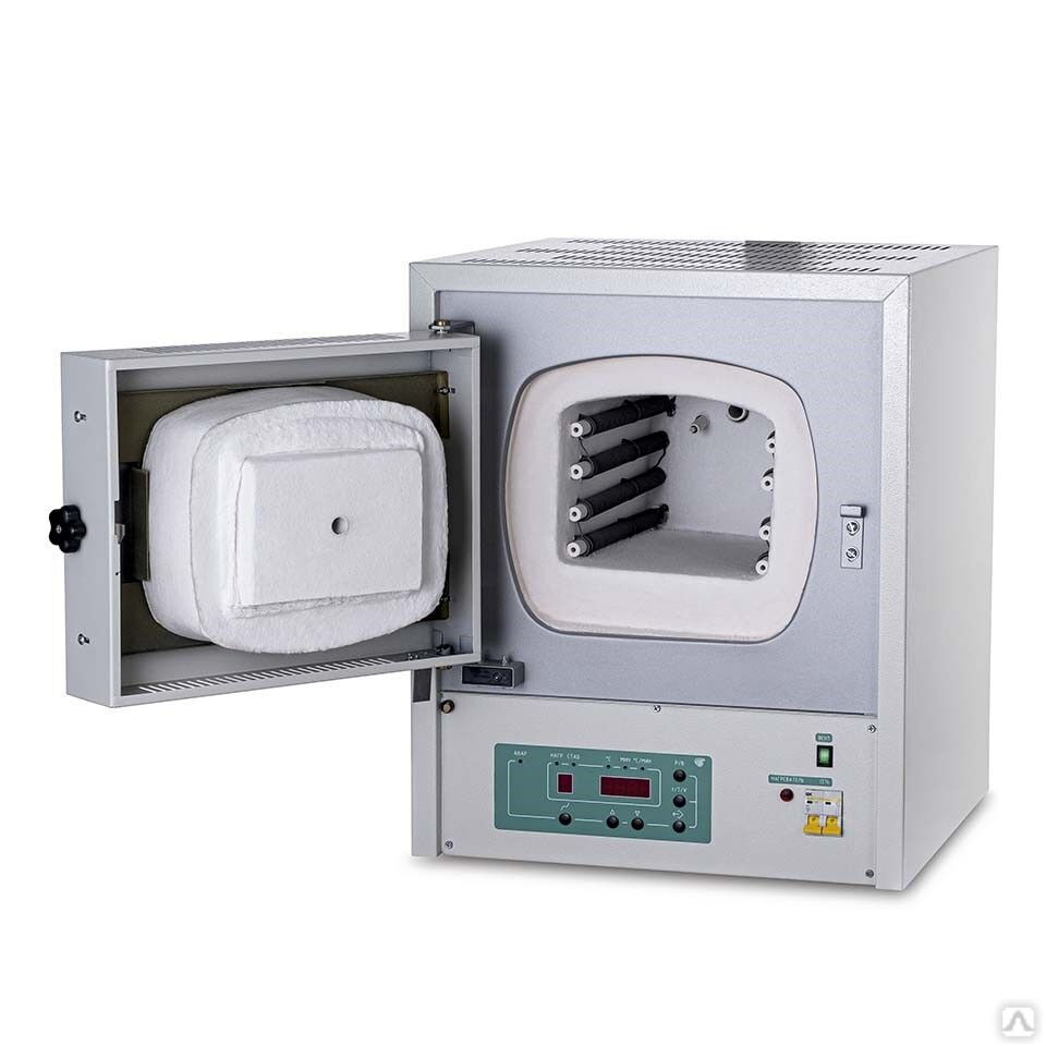Муфельная печь ЭКПС-10 СПУ мод. 4006 (+200..+1300 °C, многоступенч.регулятор, без вытяжки) СТК