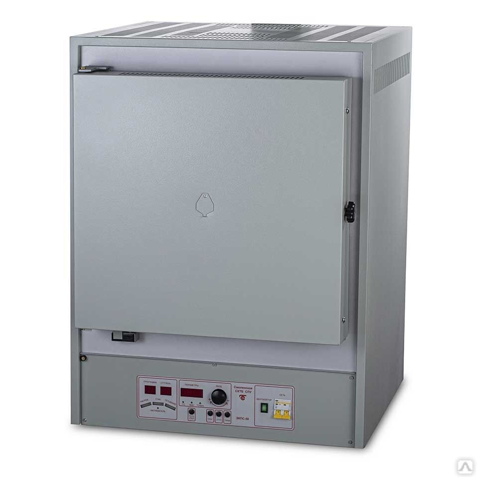 Муфельная печь ЭКПС-50 СПУ мод. 5004 (+50...+1100 °С, одноступенч.регулятор, без вытяжки) СТК