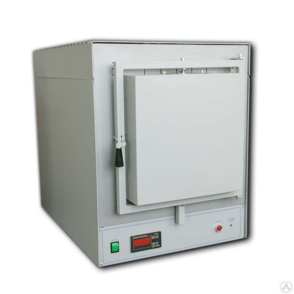 Печь муфельная ПМ-16М-1250Т-В (24 л, 1250 °C, программируемый терморегулятор, вытяжка) СТК