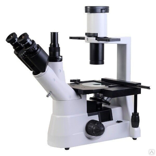 Микроскоп биологический Биолаб-И (инвертированный, тринокулярный, планахроматический) СТК