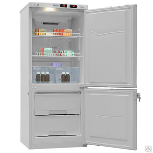 Холодильник лабораторный POZIS ХЛ-250 (250 л, +2...+15 °C, дверь - металлическая) СТК 