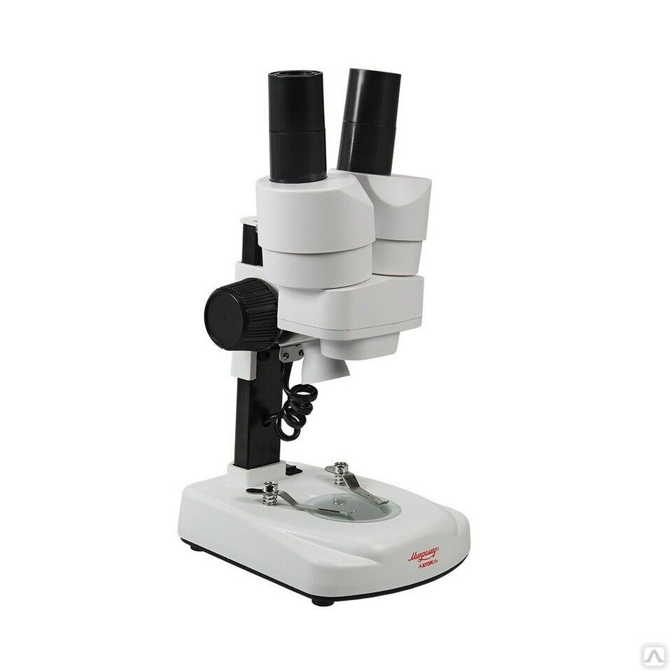 Микроскоп стереоскопический Микромед Атом 20x (в кейсе) СТК