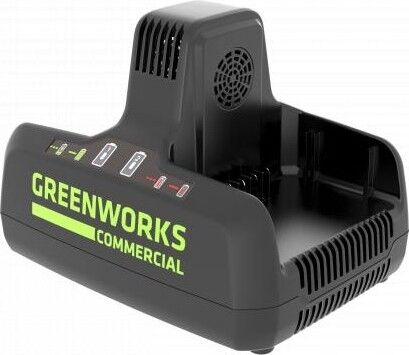 Зарядное устройство GREENWORKS G82C2 для 2-х аккумуляторов [2939007]