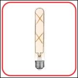 Лампа светодиодная LED-T30-deco gold 7 Вт 230 В Е27 3000 К 720 Лм 185 мм золотистая IN HOME