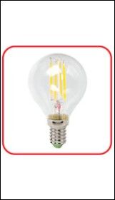 Лампа светодиодная LED-ШАР-deco 9 Вт 230 В 230 В Е27 3000 К 1040 Лм прозрачная IN HOME