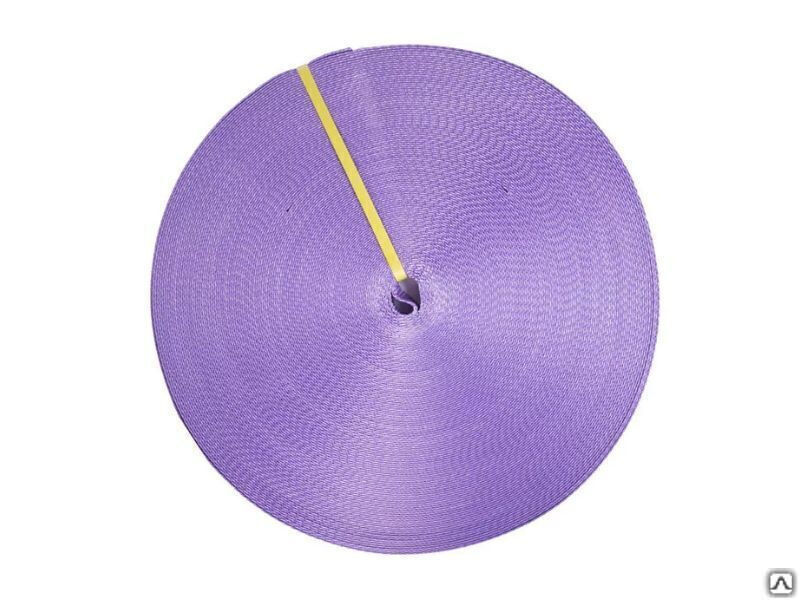 Лента текстильная TOR 6:1 30 мм 3500 кг (фиолетовый) (S)